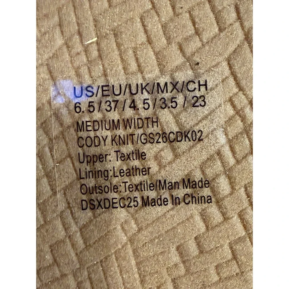 Gentle Souls By Kenneth Cole Women's Cody Knit Round Toe Wedge Sandals Size 6.5